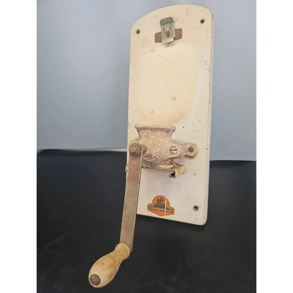 Vintage Zassenhaus Coffee Grinder Wall Mount 1950s